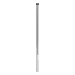 Poste de Esquina para Cerca Electrificada / Tubo Galvanizado Cal. 18 / 1" Diámetro / 0.8 m (2.6 ft) Alto / 3 Aisladores / Fijación en Concreto