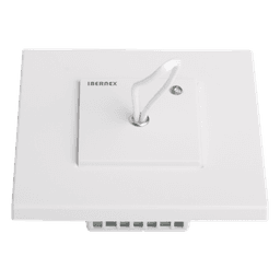 Módulo de Pared para Tirador de Baño / LED Indicador Rojo / Contacto NC Supervisado / IP54 / 12 VCC / 44 mm