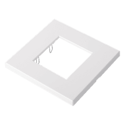 Marco Embellecedor para Módulos de Llamada / 91 x 85 x 7 mm / Apertura 44 x 44 mm / Compatible con 10+ Módulos / IP / PoE