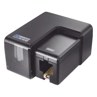 Impresora de Tarjetas / Inyección de Tinta Térmica / 600 x 1200 dpi / Borde a Borde / Una Cara / CR80