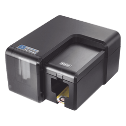 Impresora de Tarjetas / Inyección de Tinta Térmica / 600 x 1200 dpi / Borde a Borde / Una Cara / CR80