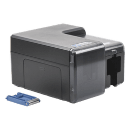 Impresora de Tarjetas / Inyección de Tinta Térmica / 600 x 1200 dpi / Borde a Borde / Una Cara / CR80