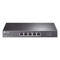Switch / 5 Puertos / 2.5 Gbps / No Administrable / Escritorio / 25 Gbps Capacidad de Conmutación / Sin Ventilador / Carcasa Metálica