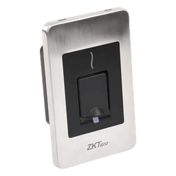 Lector Esclavo de Huella y Proximidad / RS-485 / IP65 / Acero Inoxidable / -10°C a 45°C / 125 kHz RFID / 4.76 x 3.04 x 1.50 in