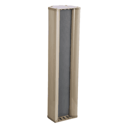 Altavoz de Columna Exterior / IP66 / 45W / Línea 70V/100V / 4x4' + 1x2.5' / Dos Vías