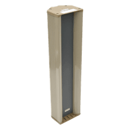 Altavoz de Columna Exterior / IP66 / 45W / Línea 70V/100V / 4x4' + 1x2.5' / Dos Vías