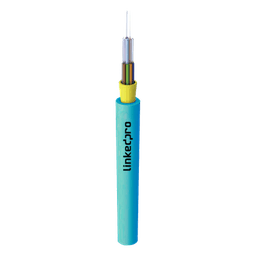 Cable de Fibra Óptica Multimodo OM3 50/125 / 12 Hilos / Tight Buffer 900µm / OFNR Riser / Dieléctrico / Hasta 2000 m (6562 pies)