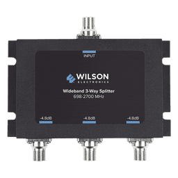 Divisor de Potencia RF / 3 Vías / 75 Ohm / 698-2700 MHz / 4.8 dB Pérdida / Conectores F Hembra