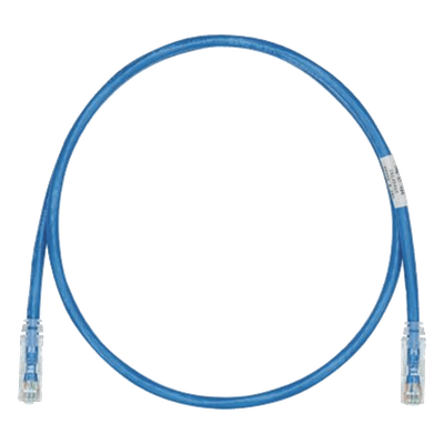 Cable de Parcheo UTP Cat6 / 24 AWG / CM / 10 m (32.81 ft) / Azul