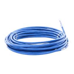 Cable de Parcheo UTP Cat6 / 24 AWG / CM / 10 m (32.81 ft) / Azul