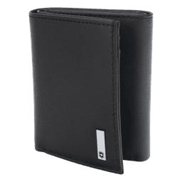 Cartera de Piel / Triple Pliegue / 6 Tarjetas / Divisor de Billetes / 9x10x3 cm / 0.1 kg