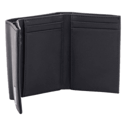 Cartera de Piel / Triple Pliegue / 6 Tarjetas / Divisor de Billetes / 9x10x3 cm / 0.1 kg