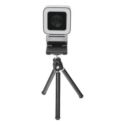 Cámara Web / Full HD 1080p / Aro de Luz 5 Niveles / Gran Angular 87° / Micrófono con Reducción de Ruido / USB 2.0 / Cable 2 m (6.56 ft) / Plug-and-Play