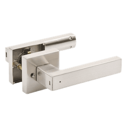 Manija Electrónica Biométrica / 30 Usuarios / Reversible Izquierda o Derecha / Níquel Satinado / Pilas AAA / Pestillo Anti-Tarjeta