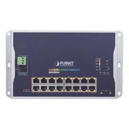 Switch PoE+ Industrial / 16 Puertos Gigabit / 2 SFP / 240 W / IP40 / -10 a 60 °C