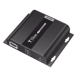 Receptor HDMI Extensor / 4K @ 30Hz / Alcance 120 m (393.7 ft) / Cat 5e/6 / HDbitT / IR / HDCP 1.3 / Switch Gigabit
