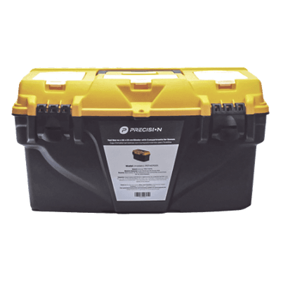 Caja Porta Herramientas / 17" / 44x26x23 cm / Polipropileno / 550 gr / Candado / Charola para Tornillos