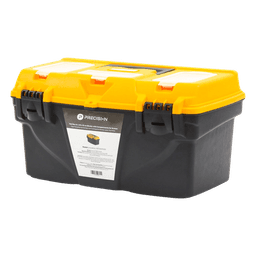 Caja Porta Herramientas / 17" / 44x26x23 cm / Polipropileno / 550 gr / Candado / Charola para Tornillos