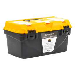 Caja Porta Herramientas / 17" / 44x26x23 cm / Polipropileno / 550 gr / Candado / Charola para Tornillos
