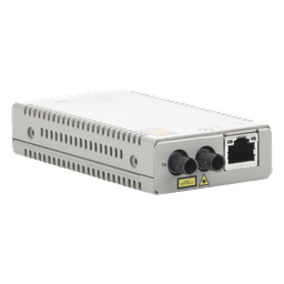 Convertidor de Medios / Fast Ethernet a Fibra Óptica / Multimodo ST / 2 km / Auto-MDI/MDIX / Jumbo Frames 10 KB