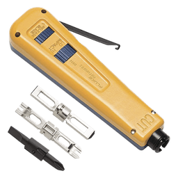 Herramienta de Impacto / Crimpadora D914 / Cuchilla Eversharp 110/66 / AWG 22-26 / Mango Ergonómico Antifatiga