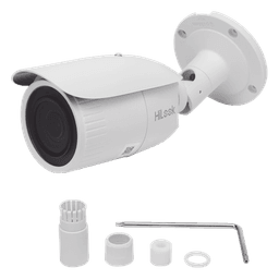 Bala IP / 4 MP / Lente Motorizado 2.8-12 mm / IR EXIR 30 m / PoE / IP67 / WDR 120 dB / Micro SD 256 GB / 98 ft