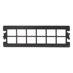 Placa Acopladora Vacía / 12 Puertos SC Simplex o LC Duplex / 19 Pulgadas / Compatible APC-UPC