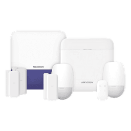 Kit de Alarma Inalámbrica / 48 Zonas / GSM 3G/4G Dual SIM / Wi-Fi 2.4 GHz / Sirena Exterior / Batería 35 h