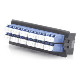 Placa Acopladora / 12 Acopladores LC Duplex / Fibra Monomodo / Compatible LP-ODF-8024