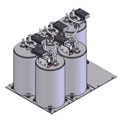 Combinador / 5 Canales / 430-470 MHz / Rack 19" / 125 W / N Hembras / 60 dB Aislamiento