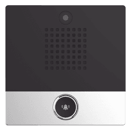 Intercomunicador IP de Video / HD 720p / 1 Botón / 2 Líneas SIP / PoE 802.3af / IP54 / Relé Integrado