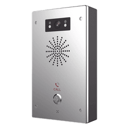 Video Intercomunicador IP / 2 Líneas SIP / Cámara 2 Megapixel / IR Nocturno / IP65 / IK10 / PoE / -40°C a 70°C