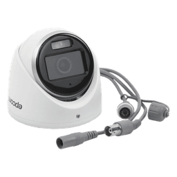 Cámara Turret TURBOHD / 3K 5 Megapixel / Color 24/7 / Luz Blanca 20 m (65.6 ft) / IP67 / Micrófono Integrado / 4 Tecnologías / Lente 2.8 mm