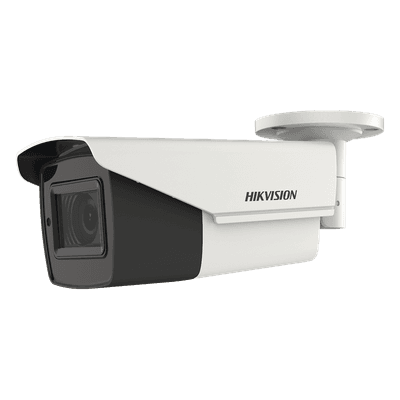 Bala TURBOHD 5 Megapixel / Lente Mot. 2.7 a 13.5 mm / 131 pies IR EXIR / dWDR / TVI-AHD-CVI-CVBS / Exterior IP67 / 12 Vcc / 24 VCA