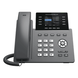 Teléfono IP / 8 Líneas SIP / 4 Cuentas / Wi-Fi 5 Dual-Band / Pantalla 2.8" / Gigabit / Bluetooth / PoE / Audio Opus