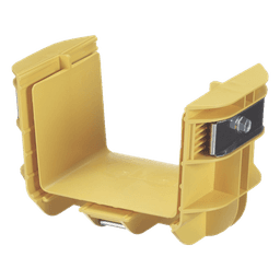 Acoplador Recto para Canaleta / 4 x 4 pulgadas (101.6 x 101.6 mm) / Sistema QuikLock / UL 94V-0 / Capacidad 2,824 Cables 1.6 mm / Sin Partes Metálicas