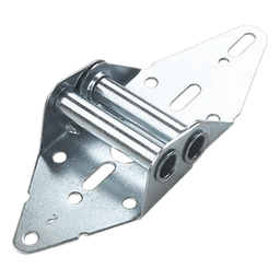 Bisagra para Puerta de Garage / Acero Galvanizado / Carga 50 kg / Espesor 20-40 mm / Ajuste Sin Herramientas
