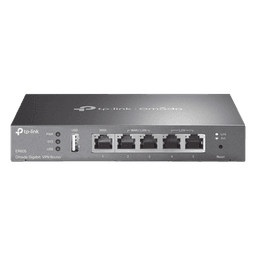 Router Gigabit Multi-WAN / 5 Puertos Gigabit / 150,000 Sesiones Concurrentes / 16 Túneles VPN IPsec / USB 2.0 / Controlador SDN Omada