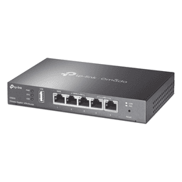 Router Gigabit Multi-WAN / 5 Puertos Gigabit / 150,000 Sesiones Concurrentes / 16 Túneles VPN IPsec / USB 2.0 / Controlador SDN Omada