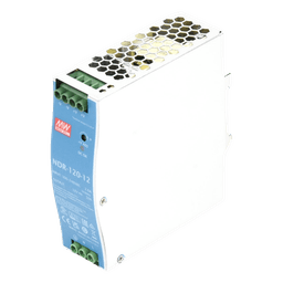 Fuente de poder industrial / 120 W / 12 Vcc / 10 A / Entrada 90~264 VCA / Riel DIN / 1.57 x 4.93 x 4.47 in