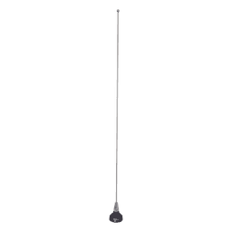 Kit de Antena Móvil / Rango 136-960 MHz / Potencia 200 W / Longitud 54 cm (21.3 in) / Cable RG-58 de 5 m (16.4 ft) / Montaje NMO 3/4