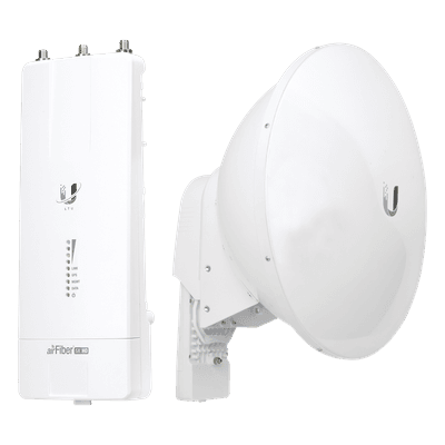 Kit Radio Enlace / 1 Gbps+ / 2 Mpps / 4096 QAM / 23 dBi / Slant-45 / 5 GHz