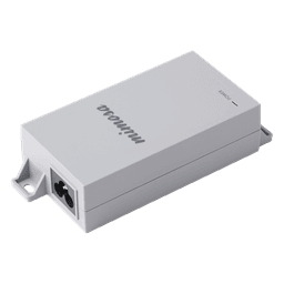 Inyector PoE / 50 VCC / 1.2 A / Gigabit / 2 x RJ-45 blindados / 65 x 36 x 163 mm / 0.4 kg
