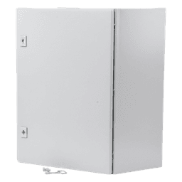 Gabinete NEMA 4/IP66 / 40x60x25 cm / 15.7x23.6x9.8 in / Platina UL / Acero Galvanizado