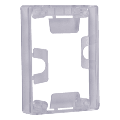 Espaciador para Protector de Termostato / 31.75mm (1.25 pulg) / Policarbonato Transparente / Montaje Empotrado