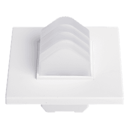 Luz de Indicación Hospitalaria Cuatricolor / 4 Segmentos Luminosos RGB / Alimentación 12 VCC / Bus RS485 / 45x45x30 mm / DIN VDE 0834