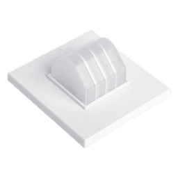 Luz de Indicación Hospitalaria Cuatricolor / 4 Segmentos Luminosos RGB / Alimentación 12 VCC / Bus RS485 / 45x45x30 mm / DIN VDE 0834