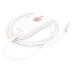 Pulsador de Llamada para Paciente / Material Antibacteriano / Código Braille / IP67 / Cable 2 m Resistente al Fuego / 12 V