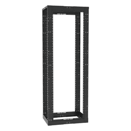 Rack de Cuatro Postes / 45 Unidades de Rack / Profundidad Ajustable 23 a 42 in / Carga Estática 907.2 kg / Rieles Roscados #12-24 / Estándar 19"