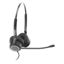 Audífonos USB de Diadema / Audio HD Estéreo / Cancelación de Ruido / Micrófono Cardioide 300° / Diseño Ergonómico 58-72 g